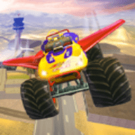 越野卡车飞行冲刺(Offroad Flying Monster Truck Driving)