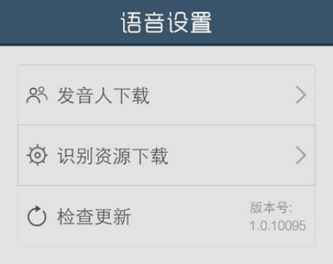 语音设置 第1张图