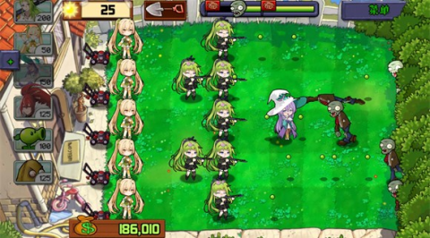 植物娘大战僵尸魅魔版 第1张图