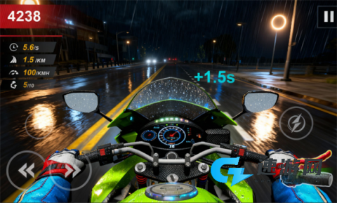 摩托车手公路赛