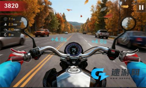 摩托车手公路赛