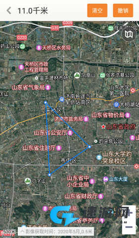 天地图山东