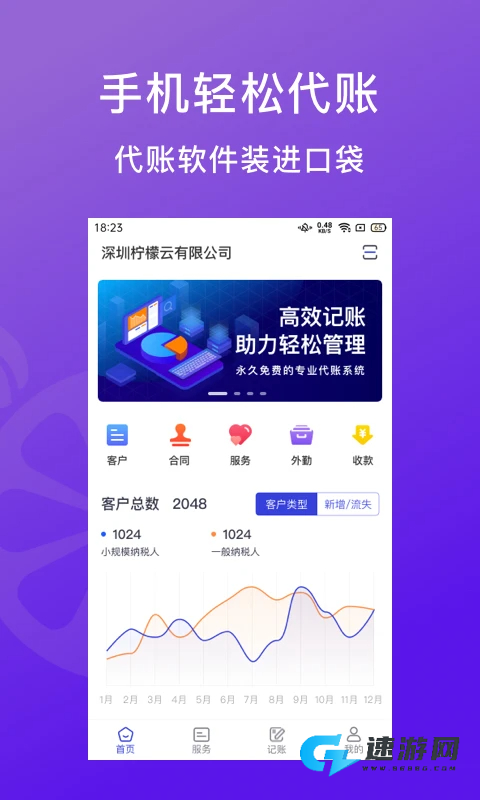 柠檬云代账